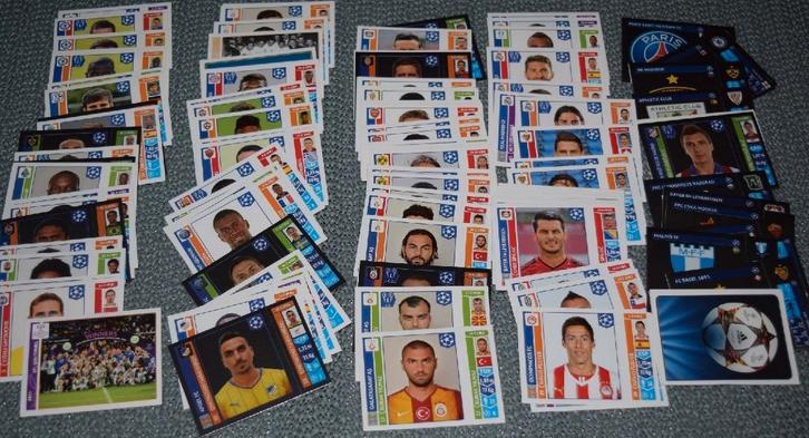 Lot Champions League / Panini / Topps / 1359 stickers, Verzamelen, Sportartikelen en Voetbal, Nieuw, Poster, Plaatje of Sticker