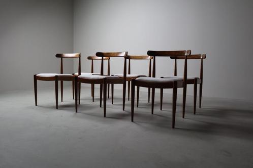 Set of six Alfred Hendrickx Model 500 dining chairs, Antiek en Kunst, Antiek | Meubels | Stoelen en Sofa's, Ophalen