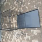 Hondenbench,kleur zwart 60cm hoog, 60cm diep 90cm breed, Dieren en Toebehoren, Ophalen, Zo goed als nieuw