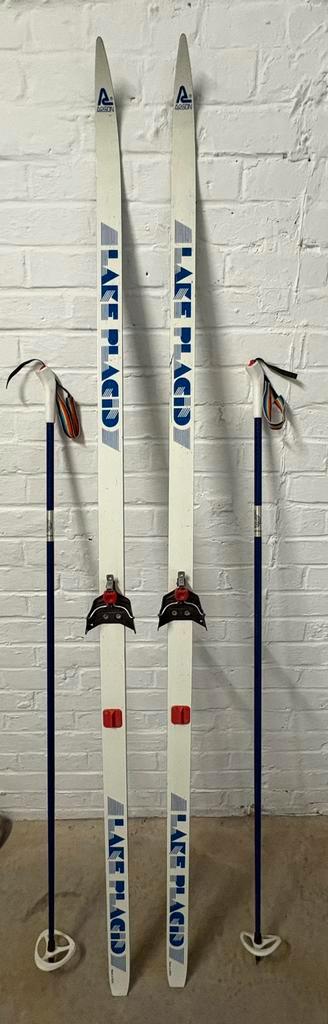 Vintage Agron ‘Lake Placid’ langlaufski’s, Sport en Fitness, Skiën en Langlaufen, Zo goed als nieuw, Ski's, Ski, Ophalen