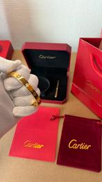Cartier goud met diamant armband, Handtassen en Accessoires, Armbanden, Ophalen of Verzenden, Nieuw, Goud