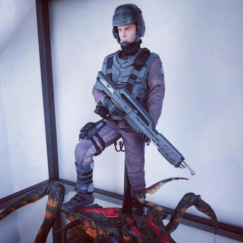Figurine de collection Starship Troopers (Virtual Toys) 1/6, Verzamelen, Film en Tv, Zo goed als nieuw, Film, Actiefiguur of Pop