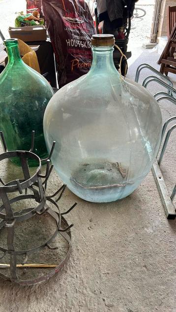 Dame Jeanne 60L blanche beschikbaar voor biedingen