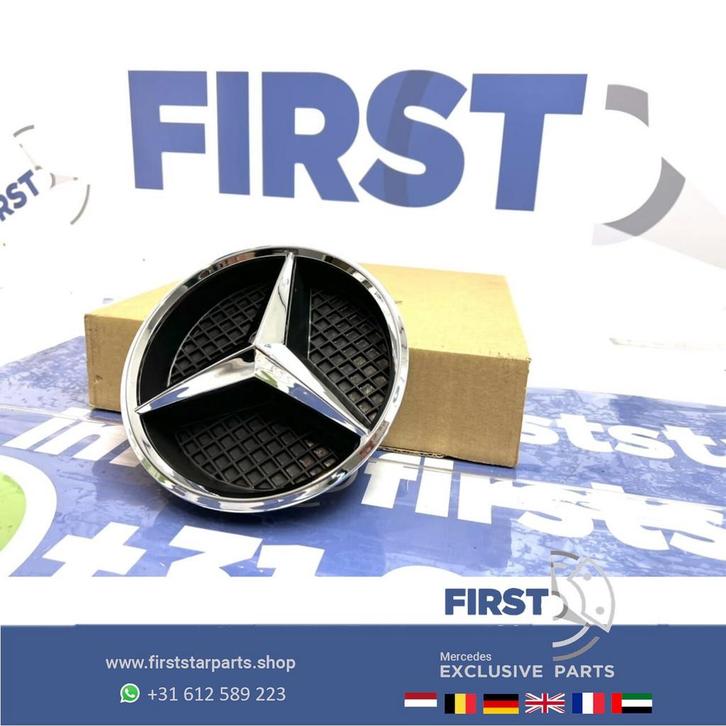Mercedes STER CHROOM (GRIL) A B C CLA CLS E G GLA GLC GLE GL, Autos : Pièces & Accessoires, Carrosserie & Tôlerie, Mercedes-Benz