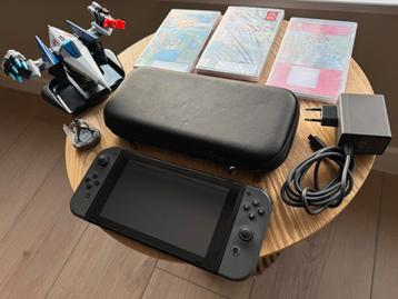 nintendo Switch V1 | 3 spellen | opbergcase | accesoires beschikbaar voor biedingen