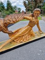 Art deco beeld, Ophalen