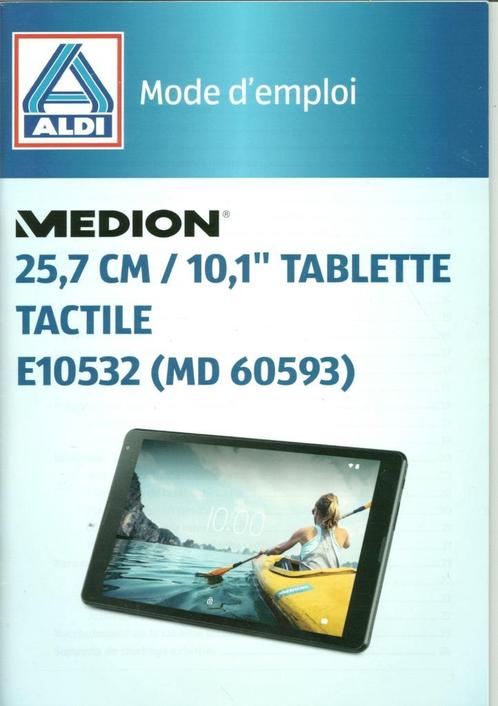 Tablette medion - toujours sous garantie, Computers en Software, Android Tablets, Nieuw, Wi-Fi, 10 inch, 64 GB, Gps, Uitbreidbaar geheugen
