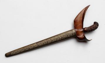 OUDE KRIS / KERIS met schede UIT INDONESIE beschikbaar voor biedingen