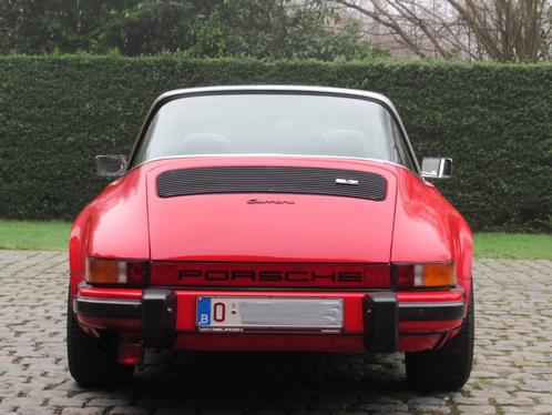Porsche 911 2.7 Targa 1976, Auto's, Porsche, Particulier, Benzine, 2 deurs, Handgeschakeld, Rood, Zwart, Leder, Achterwielaandrijving