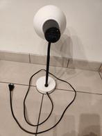 Witte leeslamp/ bureaulamp, Ophalen of Verzenden, Gebruikt