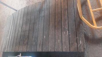 ponton bois colstrop  2.5 m x 1.15m beschikbaar voor biedingen