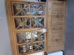 Meubels in massief eik verweerd, Huis en Inrichting, Complete eetkamers, Ophalen, Zo goed als nieuw