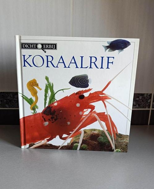 Boek - Koraalrif - Dicht Erbij - Informatief - €5, Boeken, Natuur, Zo goed als nieuw, Overige onderwerpen, Ophalen