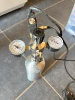 Co2 installatie & 2 luchtpompjes, Dieren en Toebehoren, Ophalen, Gebruikt