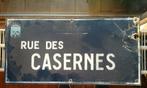 PHILIPPEVILLE: RUE DES CASERNES PLAQUE DE RUE ANCIENNE, Enlèvement ou Envoi