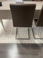 6 stoelen echtleer, Ophalen of Verzenden