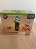 Dolce Gusto koffieapparaat + 36 capsules NIEUW, Ophalen of Verzenden, 2 tot 4 kopjes, Koffiepads en cups, Afneembaar waterreservoir