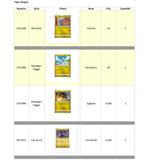 Cartes Pokémon japonaises – Type dragon (entre 0,50 et 1€), Enlèvement, Comme neuf