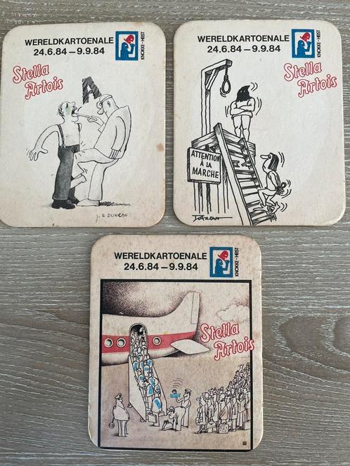 Set van 18 bierviltjes, Verzamelen, Biermerken, Gebruikt, Viltje(s), Overige merken, Ophalen