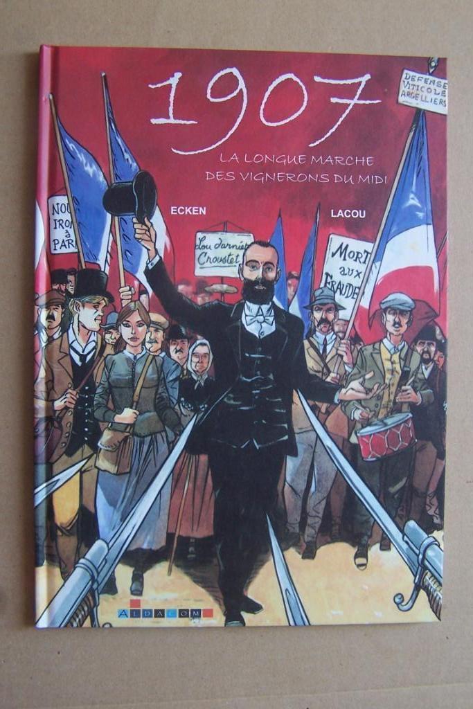 La Longue marche des Vignerons du Midi. Beau dessin pleine p, Boeken, Stripverhalen, Nieuw, Ophalen of Verzenden