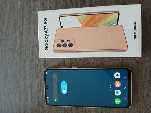 GSM Samsung Galaxy 433 5G (mandarijnkleur), Telecommunicatie, Mobiele telefoons | Samsung, Gebruikt, Ophalen of Verzenden