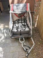 Fietskar/dubbele buggy voor 2 kindjes of hond, Fietsen en Brommers, Fietsaccessoires | Aanhangwagens en Karren, Ophalen, Gebruikt