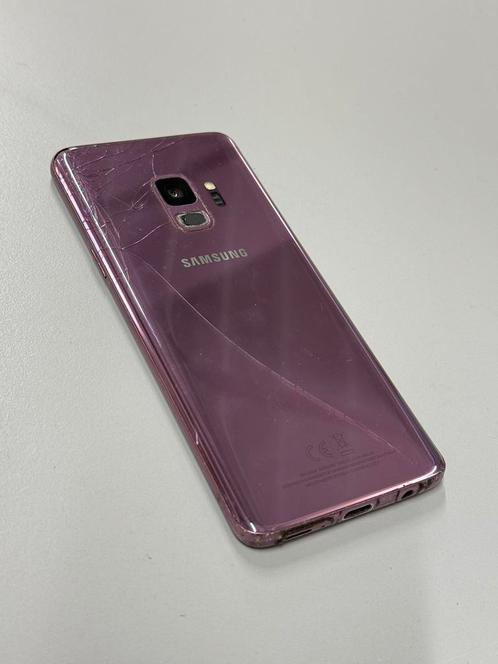 Samsung Galaxy S9 rose violet - Écran et dos cassés, Télécoms, Téléphonie mobile | Samsung, Utilisé, Galaxy S2 à S9, 64 GB, Sans abonnement
