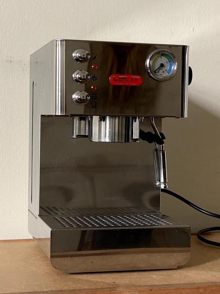 LELIT PL41EM expresso + moulin ascoso, Elektronische apparatuur, Koffiezetapparaten, Zo goed als nieuw, Koffiebonen, Espresso apparaat