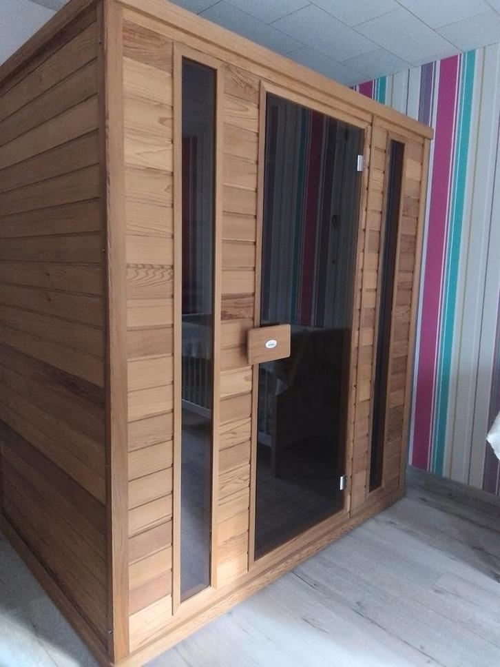 Infraroodcabine sauna. NOBEL 180 full spectrum., Sport en Fitness, Sauna, Zo goed als nieuw, Ophalen