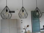 3 moderne lusters, Huis en Inrichting, Lampen | Hanglampen, Metaal, Ophalen