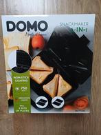 Domo croque -en wafelijzer // Nieuw in doos, Elektronische apparatuur, Ophalen of Verzenden, Uitneembare platen, Nieuw