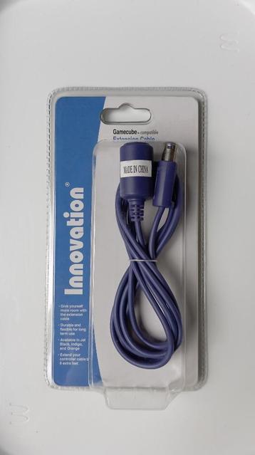 Câble d'extension pour manette Nintendo GameCube 3 couleurs, Enlèvement ou Envoi, Neuf