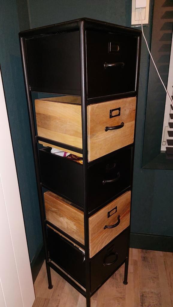 Ladekast kolom van Maison Du monde, Huis en Inrichting, Kasten | Ladekasten, Gebruikt, 100 tot 150 cm, Minder dan 50 cm, Minder dan 25 cm