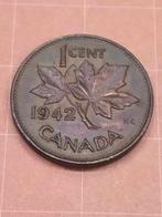 CANADA 1 Cent 1942 - gereserveerd ThatOneGuy, Ophalen of Verzenden, Losse munt, Noord-Amerika