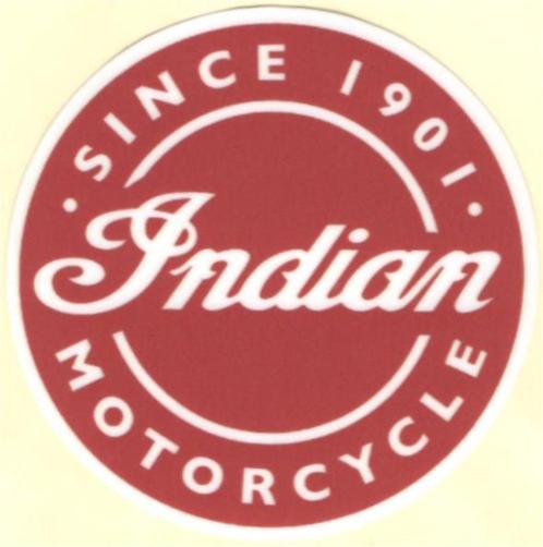 Indian Motorcycle 1901 sticker #14, Motoren, Accessoires | Stickers, Verzenden