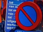 Regio Gent - Te Huur Set van 2 Borden Parkeerverbod Huren, Doe-het-zelf en Bouw, Ophalen of Verzenden, Zo goed als nieuw