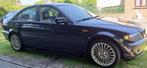 bmw 318i te koop, Auto's, Automaat, Achterwielaandrijving, Zwart, Blauw
