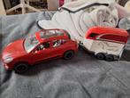 Porsche et box Playmobil, Kinderen en Baby's, Speelgoed | Playmobil, Ophalen, Zo goed als nieuw, Complete set