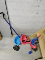 Smoby driewieler met duwstang, Fietsen en Brommers, Ophalen, Gebruikt, Smoby, Duwstang