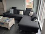 Hoeklounge in stof van Duitse makelij 2,9x2m., Zo goed als nieuw