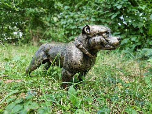 Big Iron Stafford Dog - Statue 4,8 kg - Fer (moulé/moulé), Antiquités & Art, Antiquités | Céramique & Poterie, Enlèvement ou Envoi