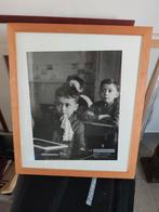 Klein schilderij van een foto van Robert Doisneau.., Ophalen of Verzenden