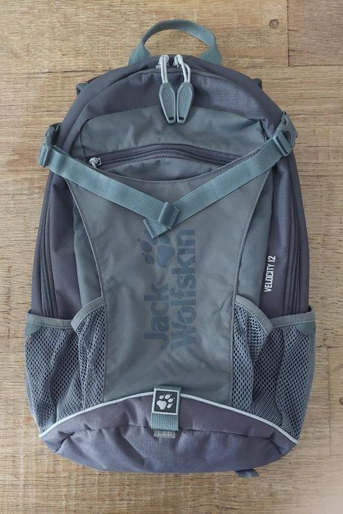 Jack Wolfskin Velocity 12 hiking/bike grey backpack (12L), Sport en Fitness, Bergsport en Wandelen, Zo goed als nieuw, Rugzak