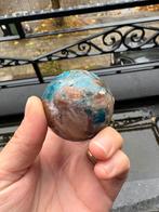 Bol zonnensteen-mica-blauwe apatiet, Ophalen of Verzenden