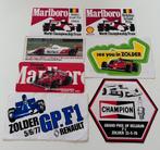 Mélange d'autocollants de Formule 1 (7x), Envoi, Utilisé, ForTwo