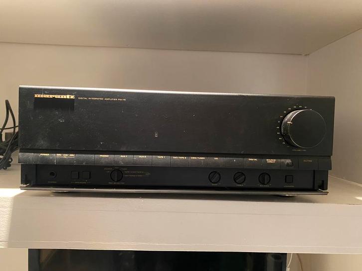 Marantz versterker pm75, Audio, Tv en Foto, Versterkers en Ontvangers, Stereo, Marantz, Ophalen