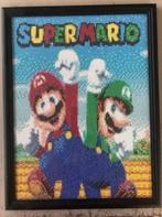 Afgewerkte Diamond Painting Super Mario ingelijst, Hobby en Vrije tijd, Ophalen of Verzenden, Zo goed als nieuw