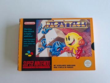 Pac-attack game met doosje en handleiding 