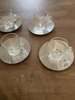 Nespresso kopjes 80 ml nooit gebruikt de 4 stuks voor 5 eu, Ophalen, Nieuw, Glas, Kop(pen) en/of Schotel(s)