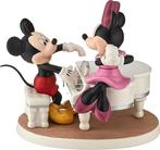 Disney - Mickey and Minnie aan de piano met muziek ., Verzamelen, Disney, Ophalen of Verzenden, Mickey Mouse, Zo goed als nieuw